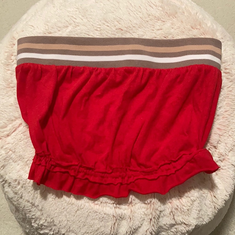 free people detailed crop top
